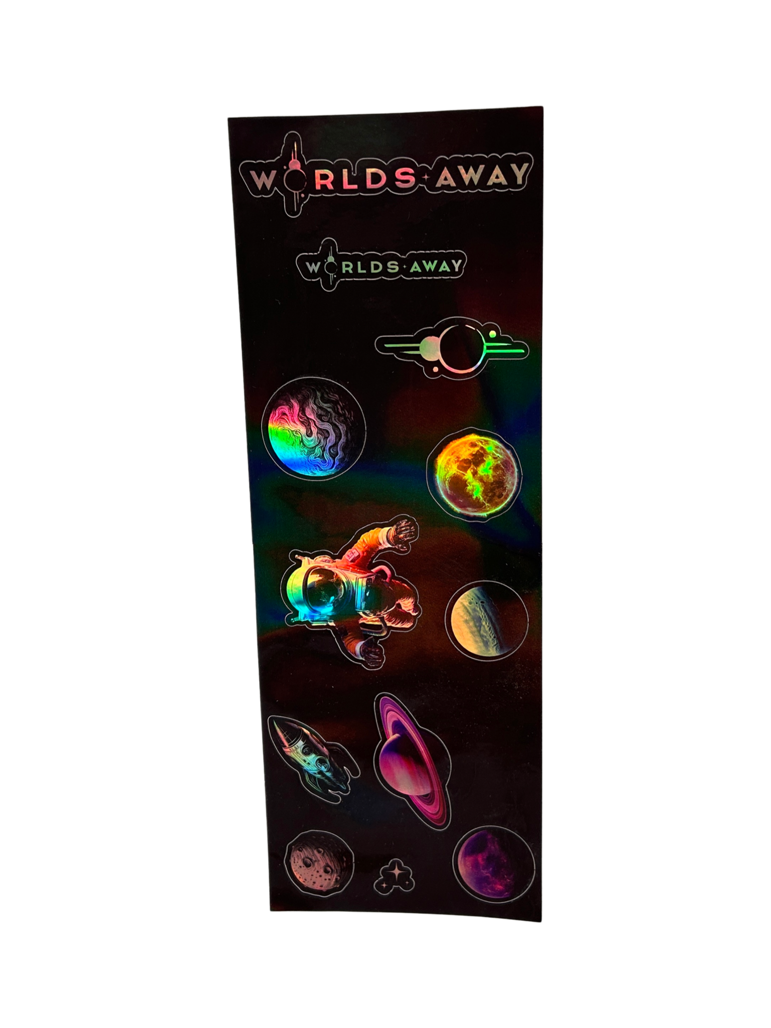 Worlds Away Sticker Sheet