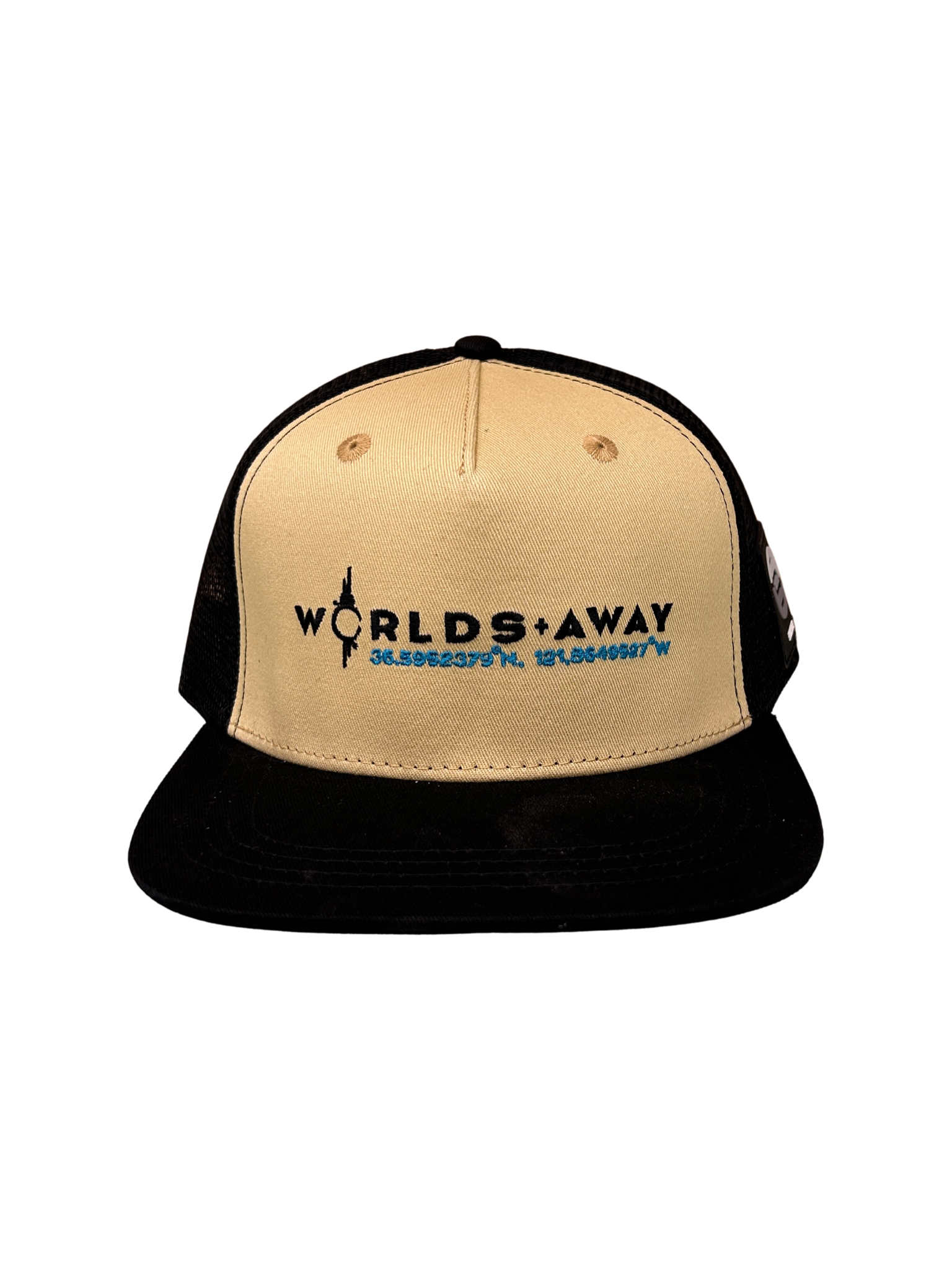 Worlds Away Trucker Hat Tan
