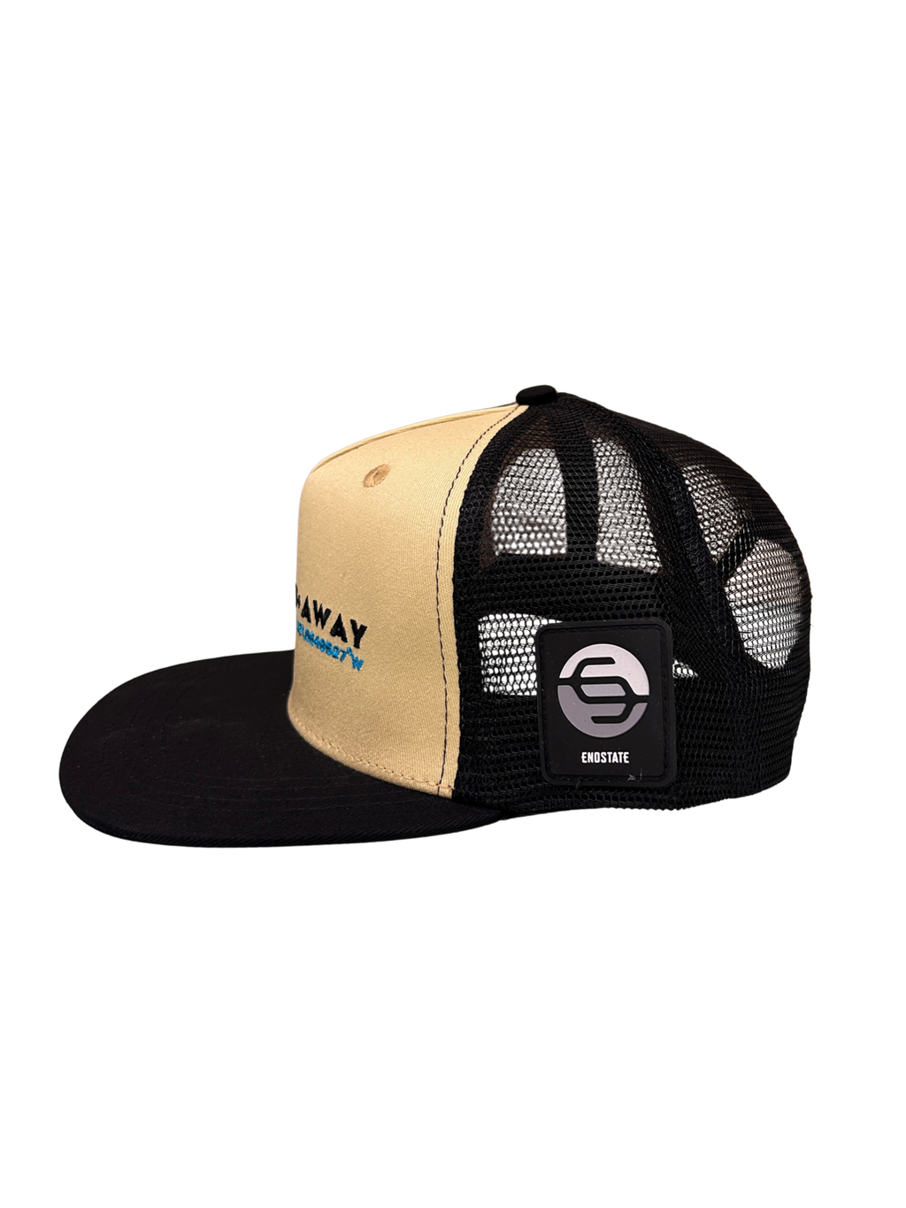 Worlds Away Trucker Hat Tan