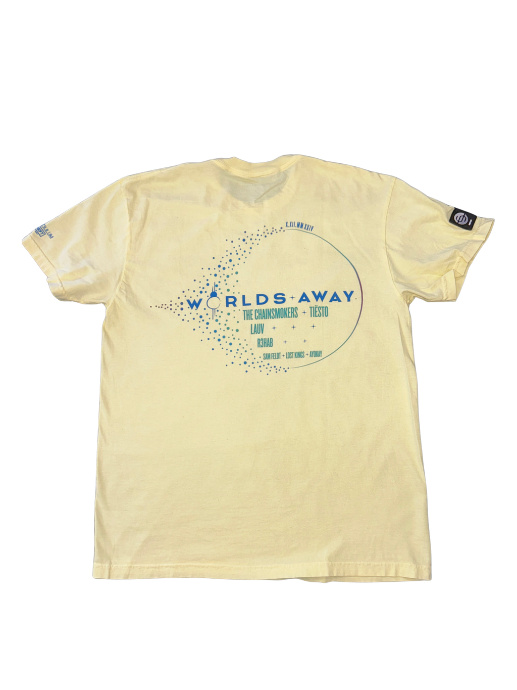 Worlds Away Tee Yellow