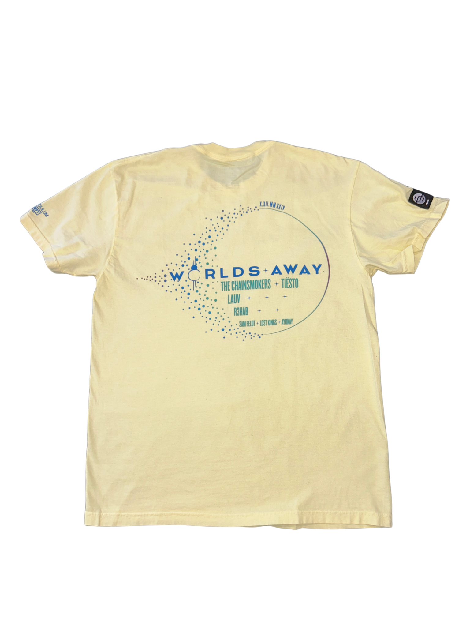 Worlds Away Tee Yellow